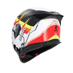 SHIRO RAPTOR PEGASUS Full Face Motorcycle Helmets White Black Yellow Red