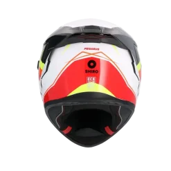 SHIRO RAPTOR PEGASUS Full Face Motorcycle Helmets White Black Yellow Red