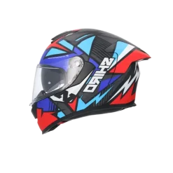 SHIRO RAPTOR PEGASUS Full Face Motorcycle Helmets Matte Blue Red Black