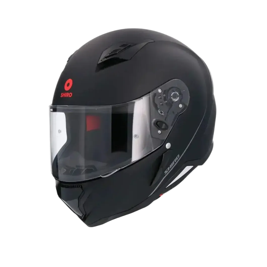 SHIRO SH-890 HUNTER Full Face Motorcycle Helmets Matte Black