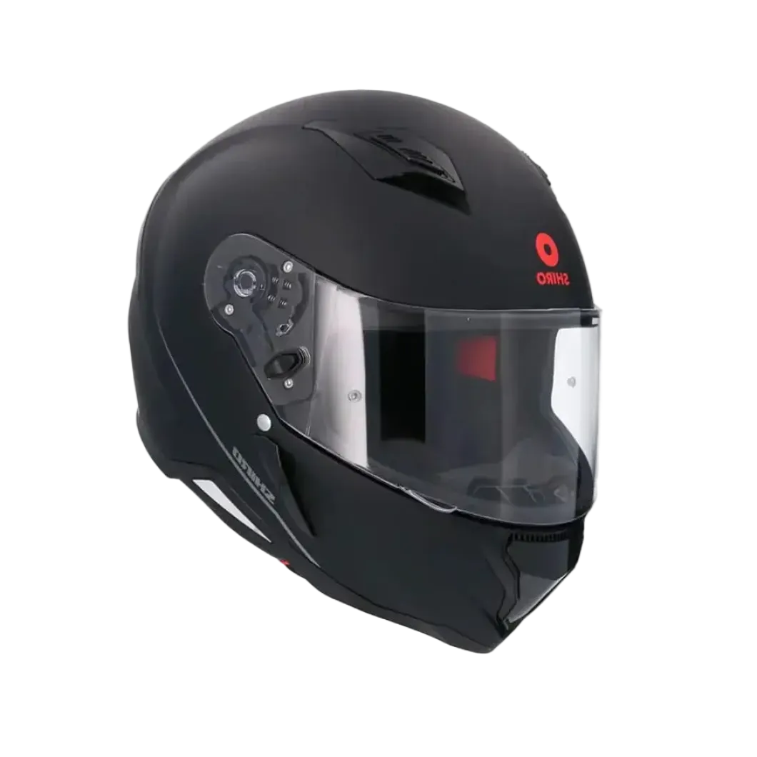 SHIRO SH-890 HUNTER Full Face Motorcycle Helmets Matte Black