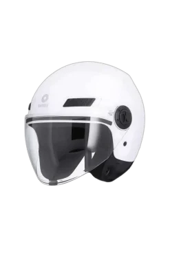 SHIRO SH-62 KIOTO Motorcycle Jet Helmets White