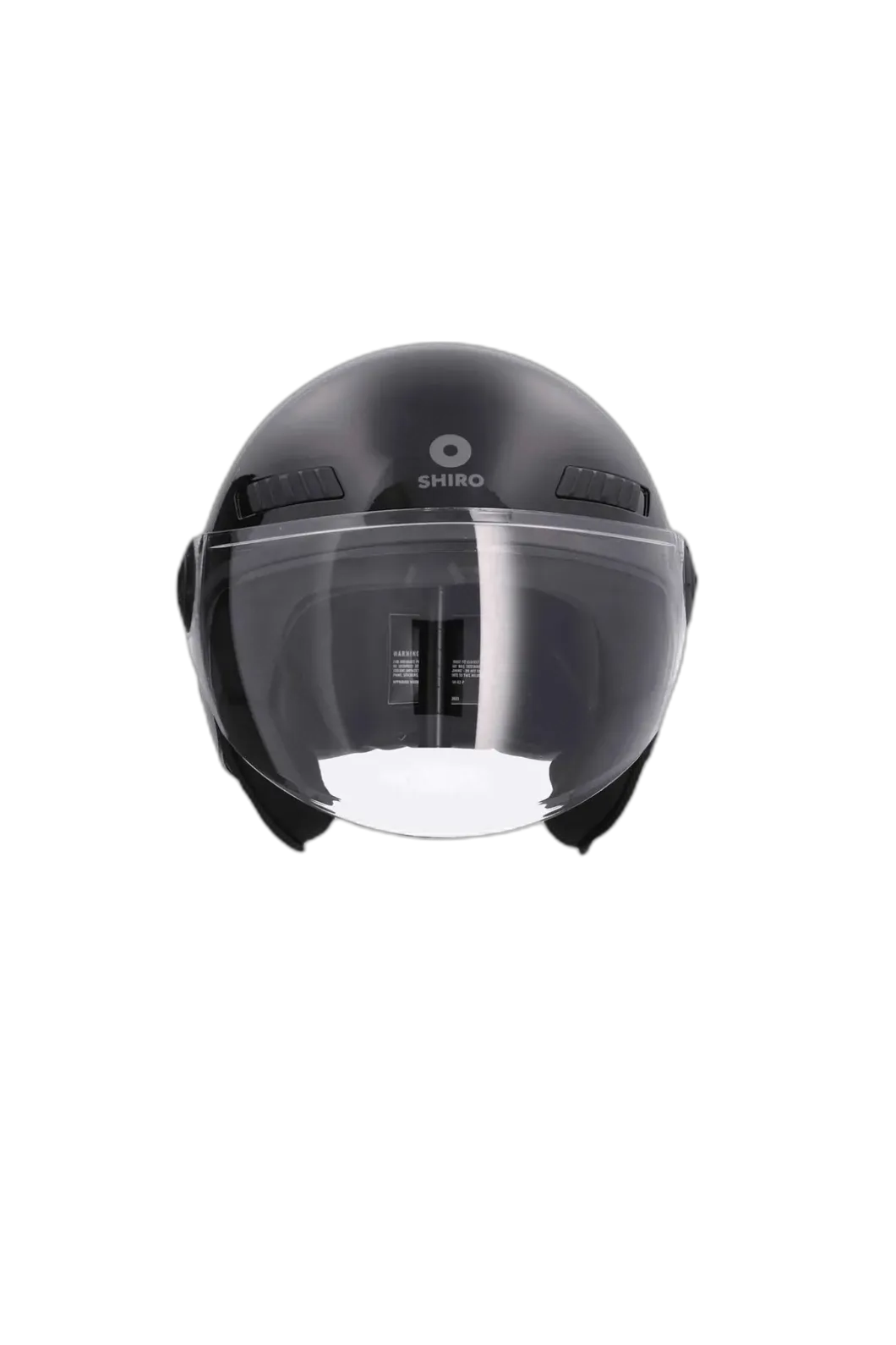 SHIRO SH-62 KYOTO Motorcycle Jet Helmets Matte Black