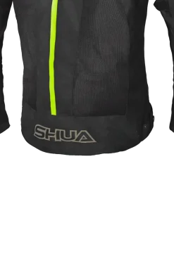 SHUA GRAVITY LITE FABRIC JACKETS BLACK/YEllow women's Summer perforated