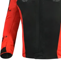 SHUA IMMORTAL GIACCA DI MOTO NERO NEON ROSSO