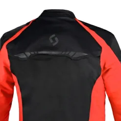 SHUA IMMORTAL GIACCA DI MOTO NERO NEON ROSSO