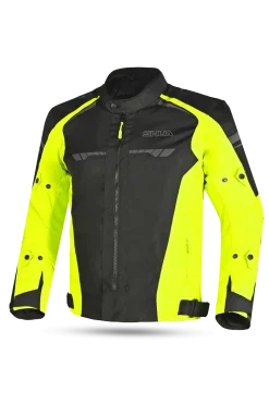 Shua Immortal Motorcycle Jacket Black/Yellow