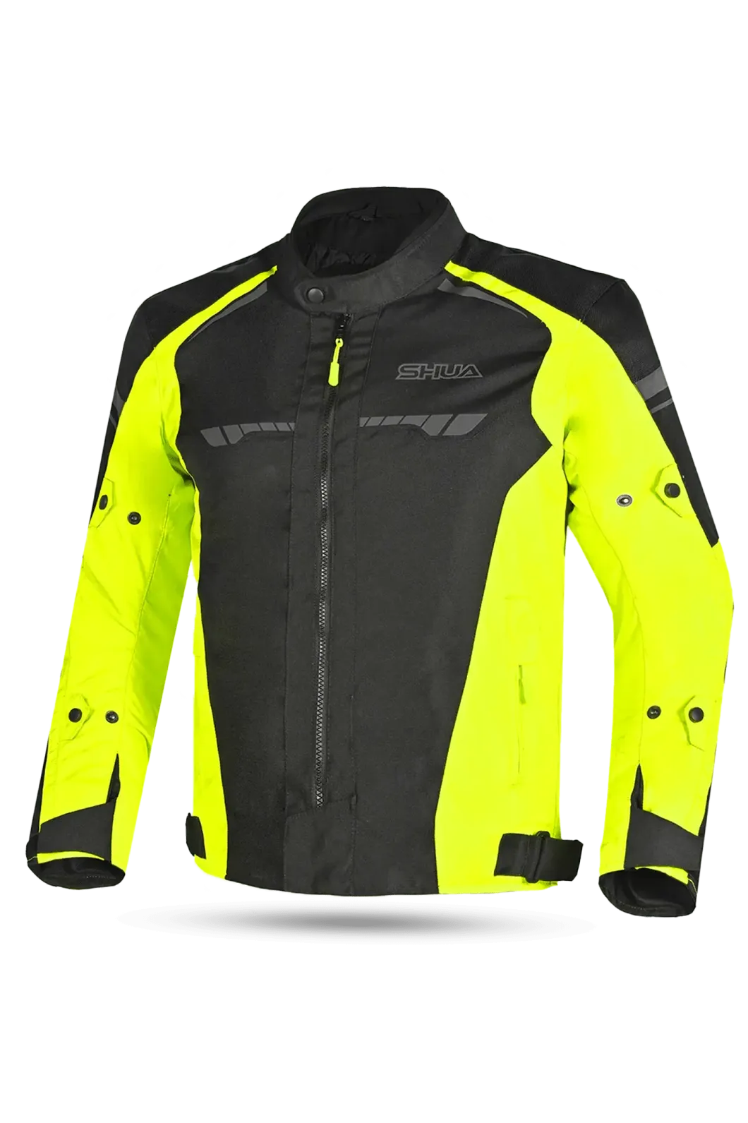 Shua Immortal Motorcycle Jacket Black/Yellow
