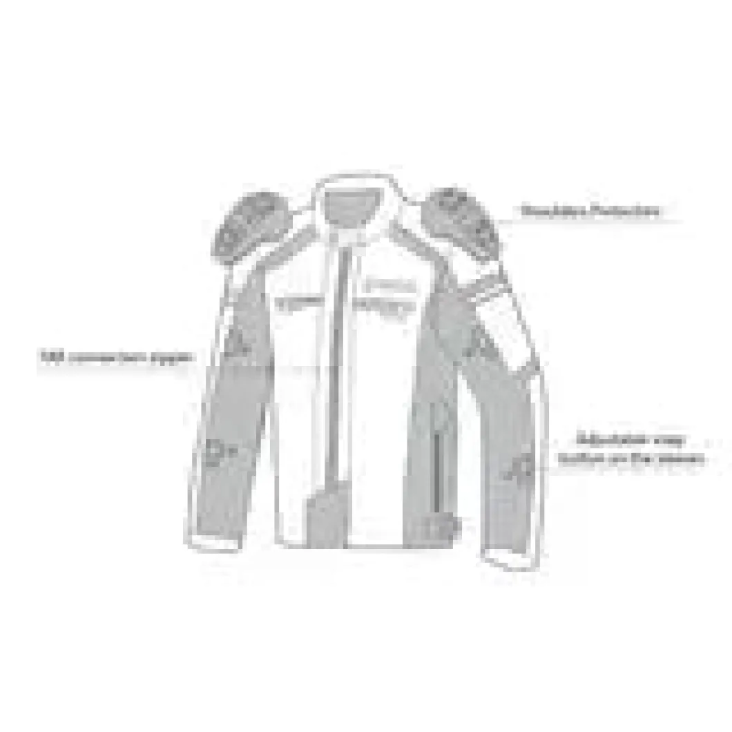 Shua Immortal Motorcycle Jacket Black/Yellow