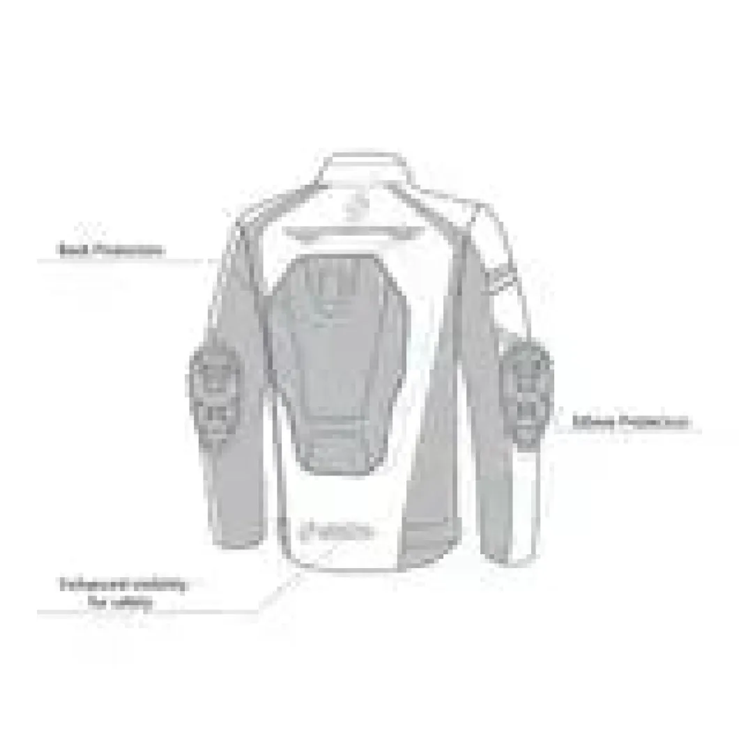 Shua Immortal Motorcycle Jacket Black/Yellow