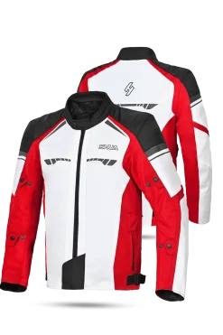 Shua Immortal Waterproof Motorcycle Jackets Red