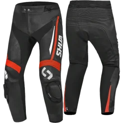 SHUA Infinity Pants Black Red