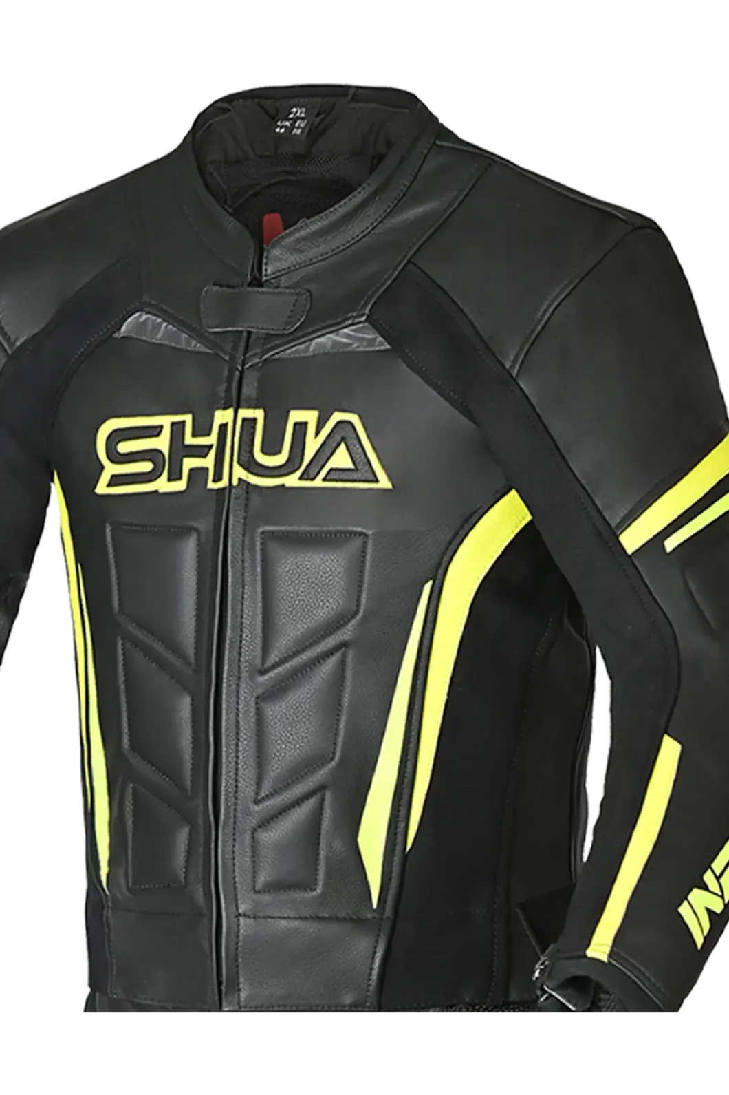 Shua Infinity 2-Piece Motorcycle Suit Black/Yellow