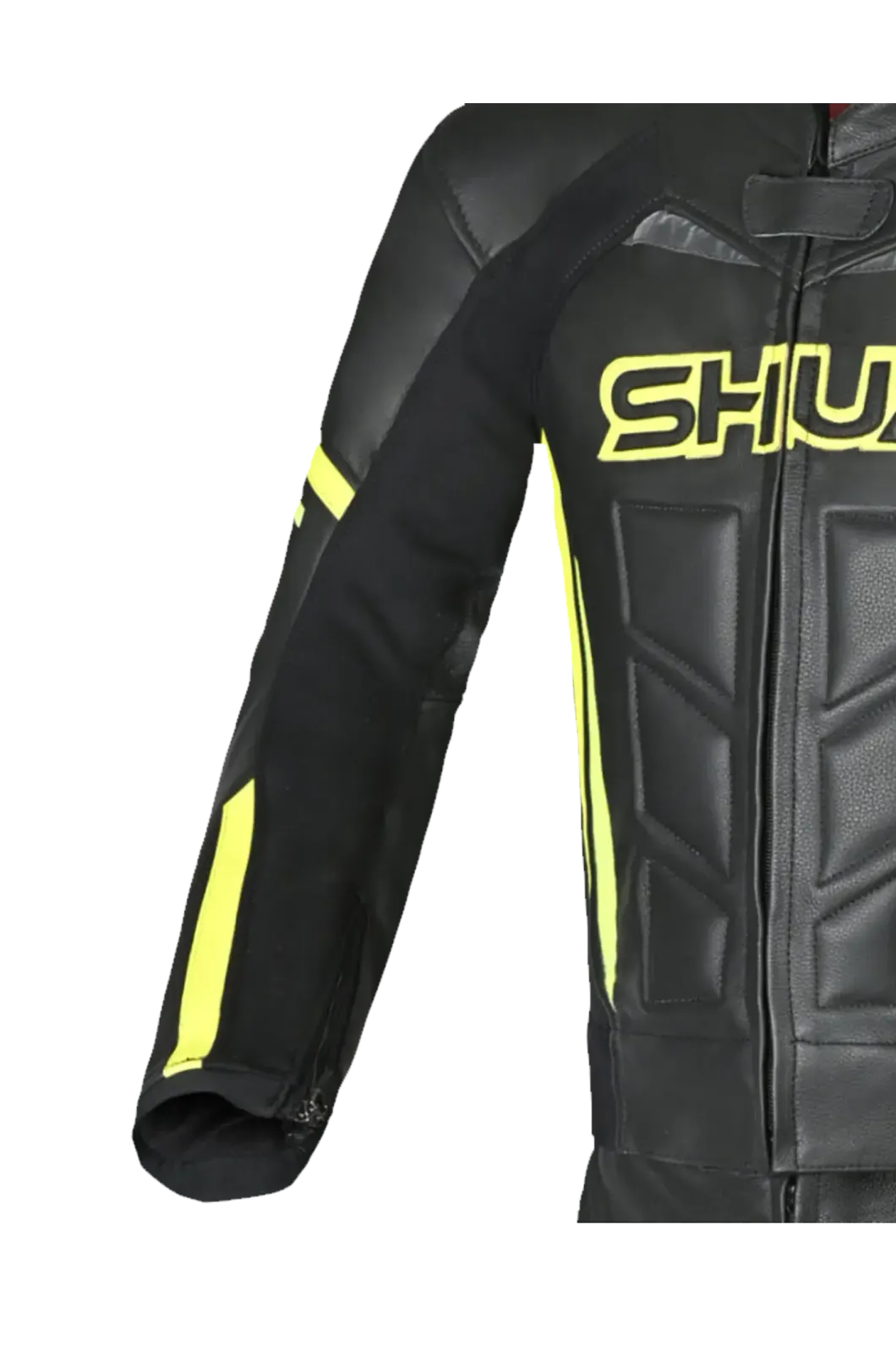 Shua Infinity 2-Piece Motorcycle Suit Black/Yellow