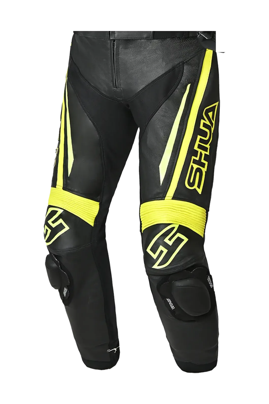Shua Infinity 2-Piece Motorcycle Suit Black/Yellow