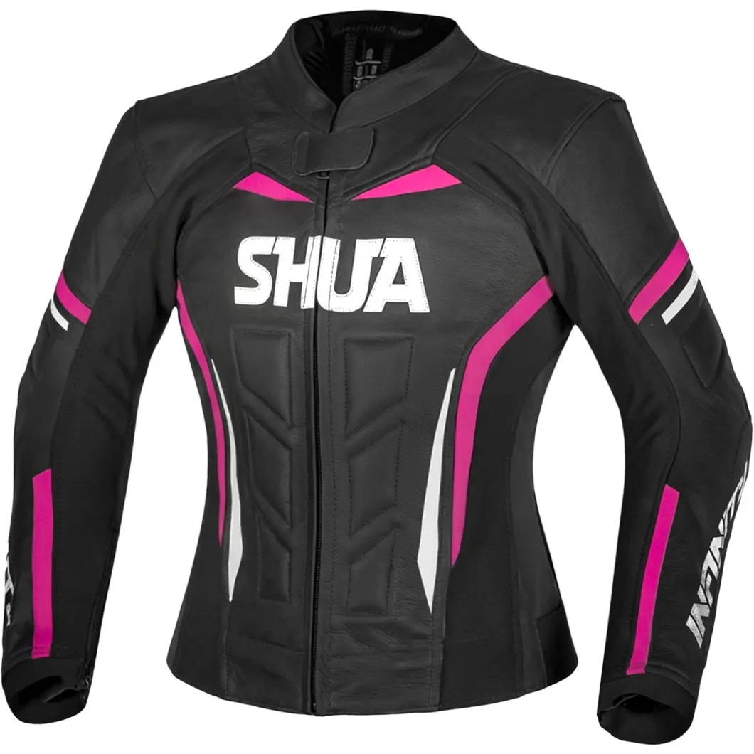 SHUA INFINITY WOMEN'S BLACK AND FUCHSIA JACKET