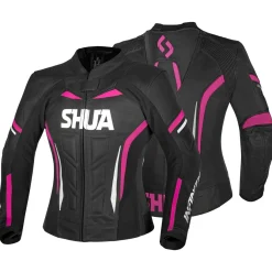 SHUA INFINITY WOMEN'S BLACK AND FUCHSIA JACKET