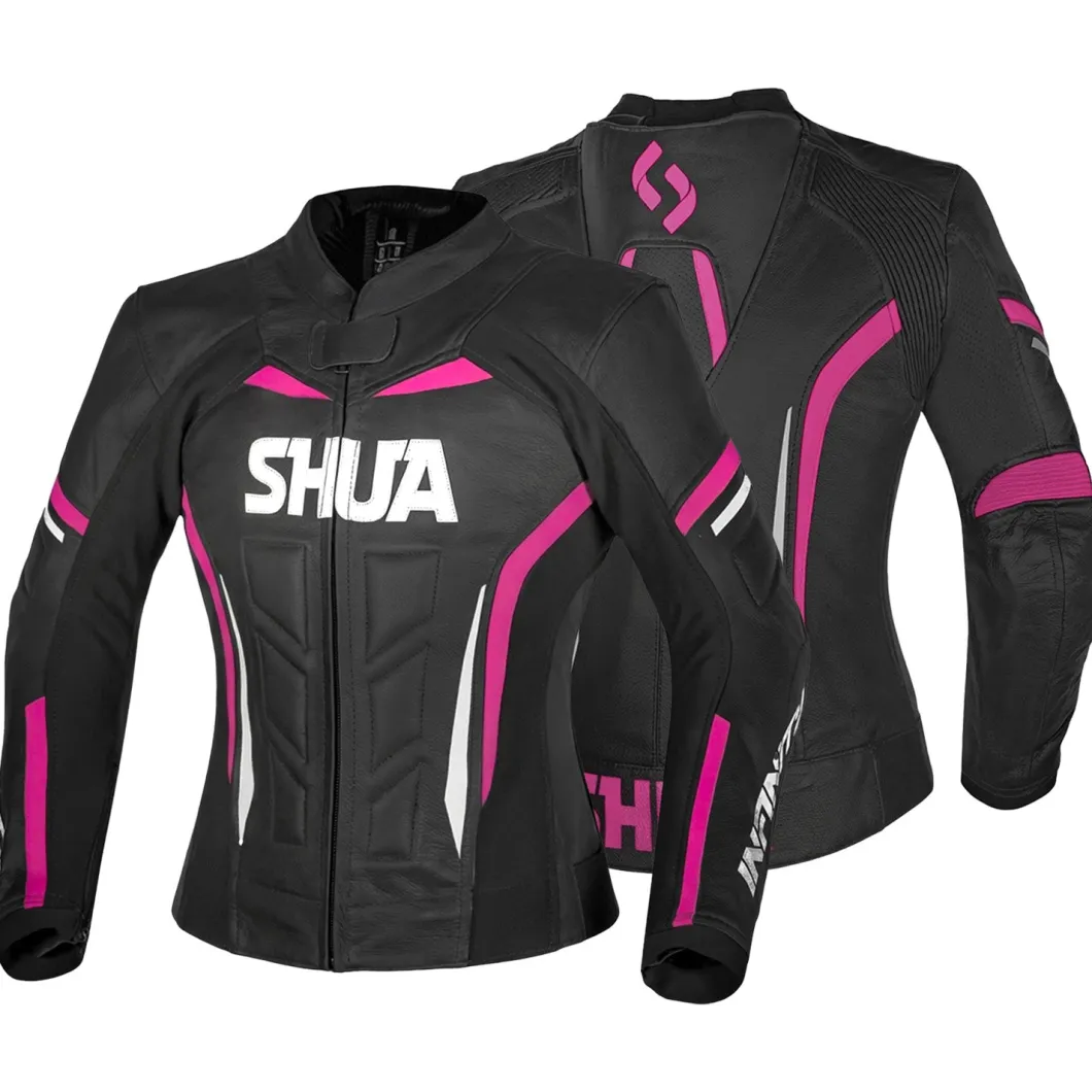 SHUA INFINITY WOMEN'S BLACK AND FUCHSIA JACKET