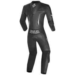 SHUA INFINTY 1 PC TUTA DI MOTO DONNA NERO BIANCO