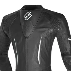 SHUA INFINTY 1 PC TUTA DI MOTO DONNA NERO BIANCO