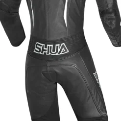 SHUA INFINTY 1 PC TUTA DI MOTO DONNA NERO BIANCO