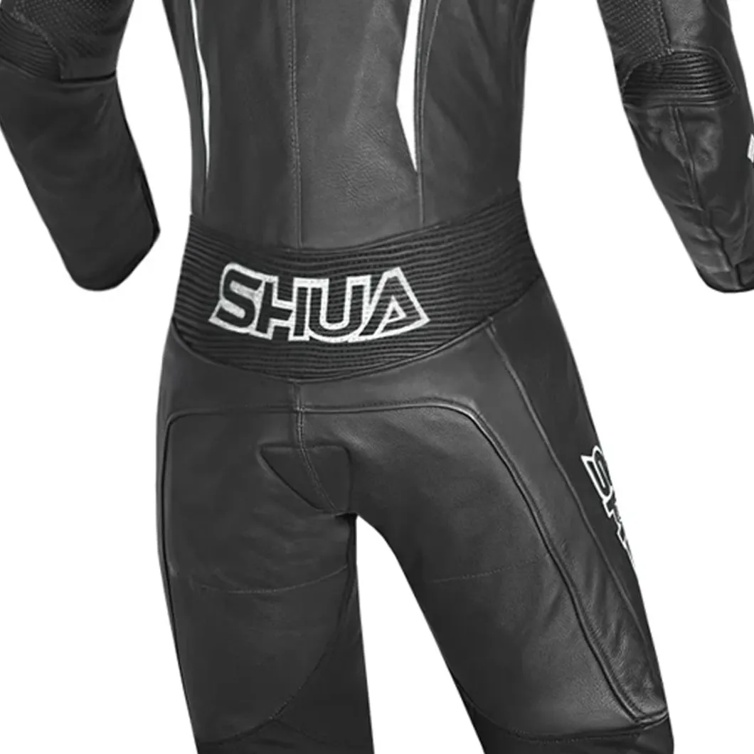 SHUA INFINTY 1 PC TUTA DI MOTO DONNA NERO BIANCO