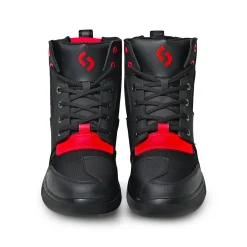 SHUA - Oddin Urban Motorcycle Shoes - Black Red