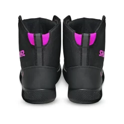 SHUA - Oddin Women's Urban Motorcycle Shoes - Black Pink