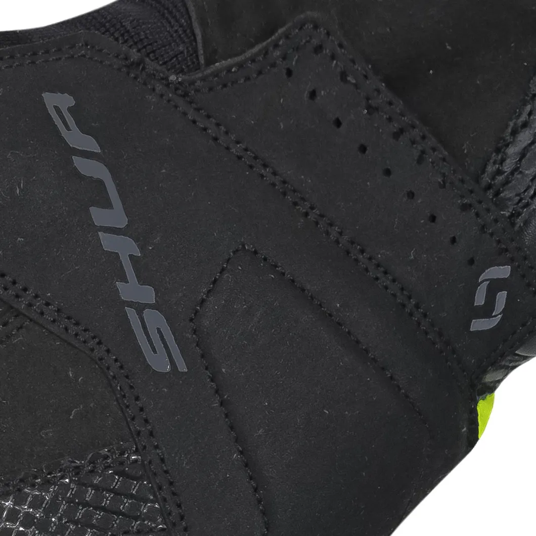 SHUA PROTON GUANTI DI MOTO UOMO NERO GIALLO