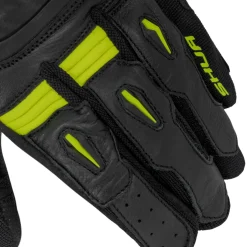 SHUA PROTON GUANTI DI MOTO UOMO NERO GIALLO