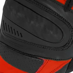 SHUA Proton Motorcycle Gloves Black Red