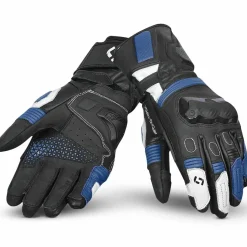 SHUA Ranger Pro Gloves Black White Blue