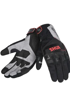 Shua - Sea Breeze Gloves Black/Grey/Red