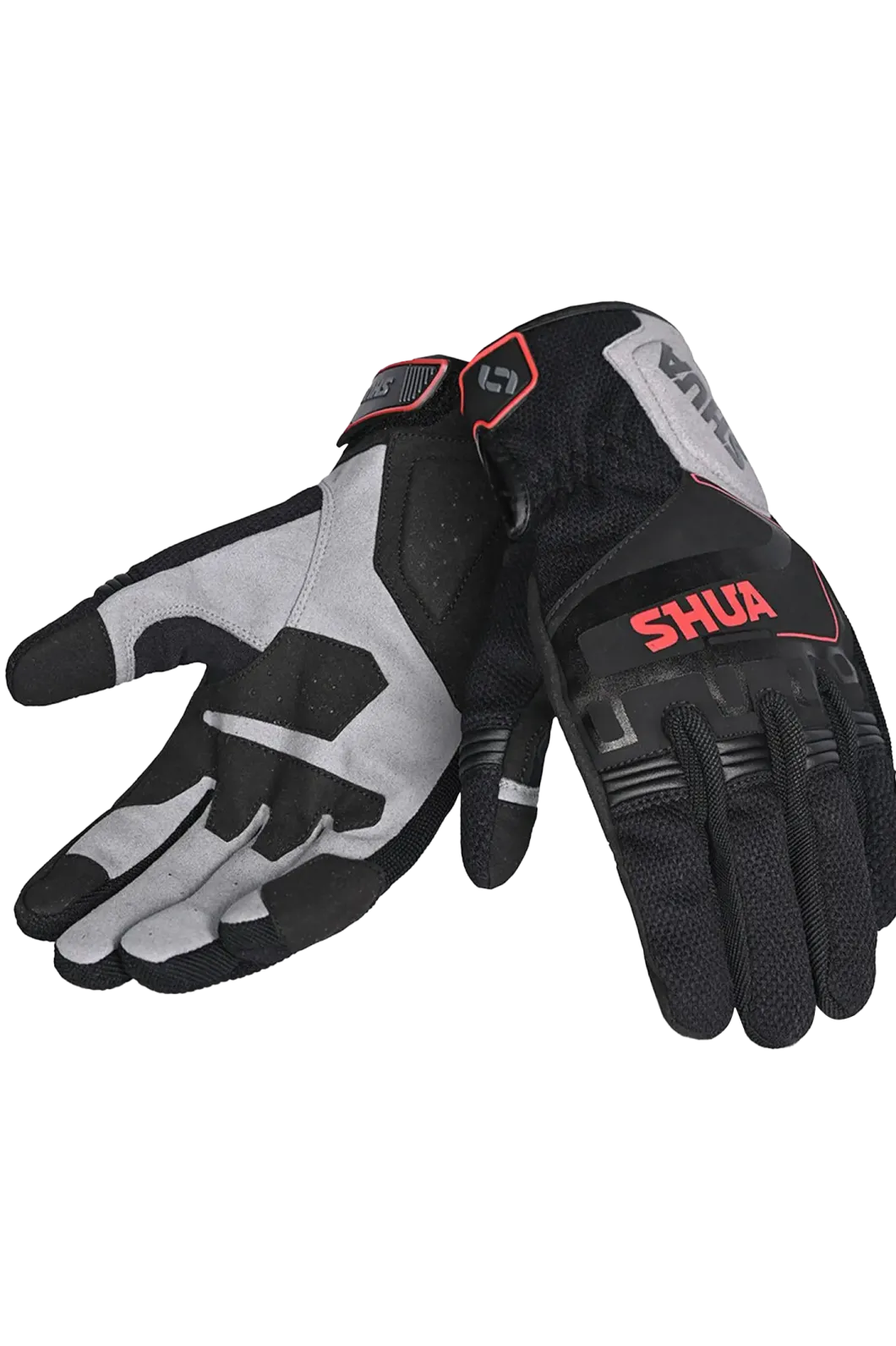 Shua - Sea Breeze Gloves Black/Grey/Red