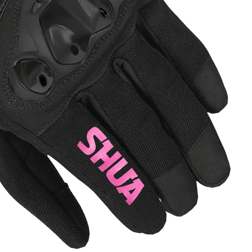 Shua Shot Black/Pink Textile Glove