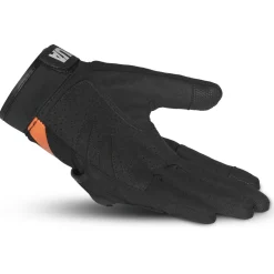 SHUA SHOT GUANTI DI MOTO UOMO TESSILE NERO ARANCIONE