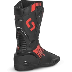 Shua Super Tech Racing/Track Motorcycle Boots Black/Red