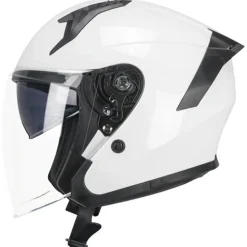 SKA-P 1MHA JEDI MONO Motorcycle Jet Helmets White