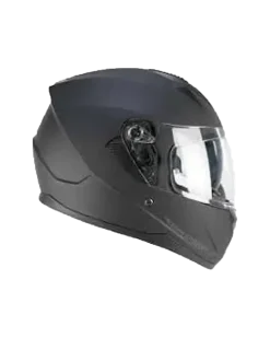 SKA-P 3MHA Speeder Mono Motorcycle Full Face Helmets Black