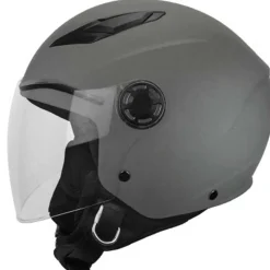 SKA-P 2MH FUN MONO JR Motorcycle Jet Helmets Kids Satin Anthracite