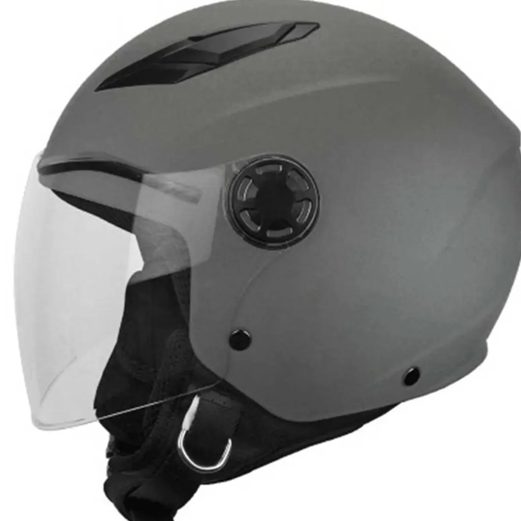 SKA-P 2MH FUN MONO JR Motorcycle Jet Helmets Kids Satin Anthracite