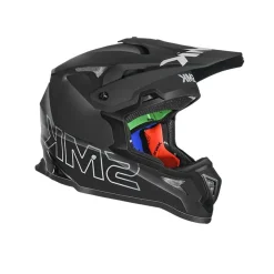SMK ALLTERRA SOLID MA260 Motocross Helmets Matte Black