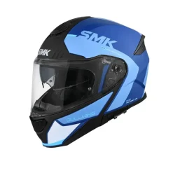 SMK GULLWING KRESTO MA551 Modular Motorcycle Helmets Blue Black