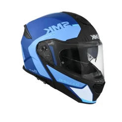 SMK GULLWING KRESTO MA551 Modular Motorcycle Helmets Blue Black