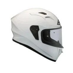 SMK STELLAR GL100 Full Face Motorcycle Helmet Matte White