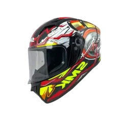 SMK STELLAR TURBO GL234 Full Face Motorcycle Helmets Multicolor