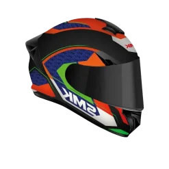SMK TYPHOON RD1 MA235 Full Face Motorcycle Helmets Black Red Blue