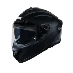 SMK TYPHOON SOLID GL200 Full Face Motorcycle Helmet Gloss Black