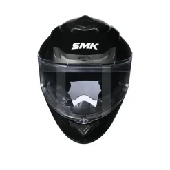 SMK TYPHOON SOLID GL200 Full Face Motorcycle Helmet Gloss Black