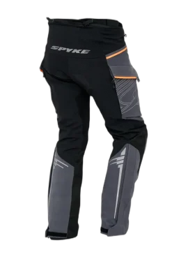 SPYKE ARTICA DRY TECNO Men's Motorcycle Pants Black Orange Grey